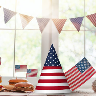 Chapeaux De Fètes Drapeau américain 4 juillet patriotique