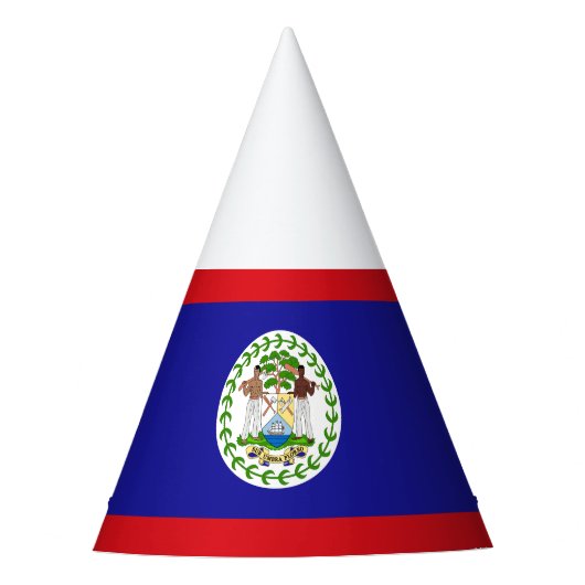 Chapeaux De Fètes Drapeau bélizien (Devant)