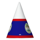 Chapeaux De Fètes Drapeau bélizien (Droite)
