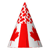 Chapeaux De Fètes Drapeau canadien (Dos)