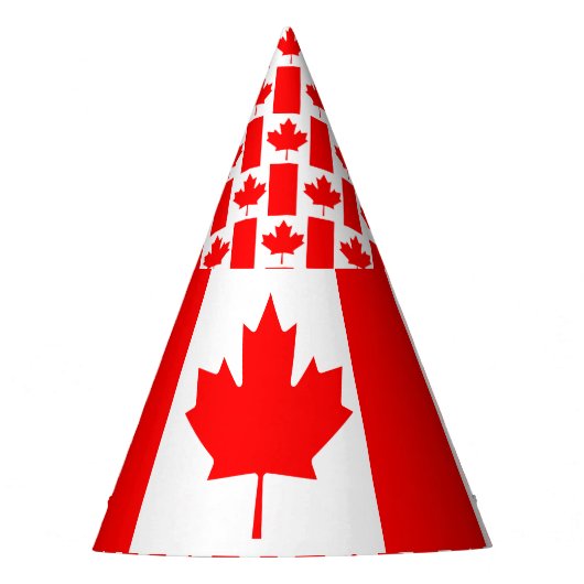 Chapeaux De Fètes Drapeau canadien (Devant)