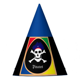 Chapeaux De Fètes Drapeau Captain & Pirates - Île au trésor /enfants