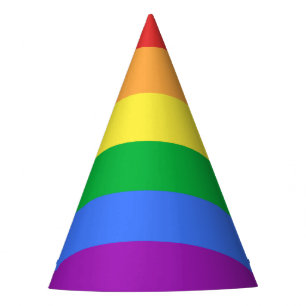 Chapeaux De Fètes Drapeau d'arc-en-ciel