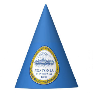 Chapeaux De Fètes Drapeau de Boston, Casquette du Massachusetts Part