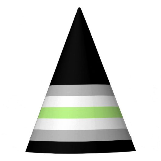 Chapeaux De Fètes Drapeau de fierté agender (Devant)