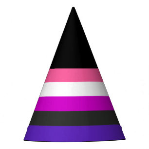 Chapeaux De Fètes Drapeau de fierté genderfluid