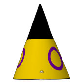 Chapeaux De Fètes Drapeau de fierté intersexe (Droite)