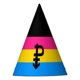 Chapeaux De Fètes Drapeau de fierté pansexuelle