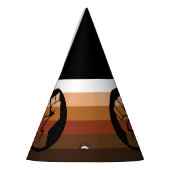 Chapeaux De Fètes Drapeau de fierté POC (Gauche)