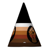 Chapeaux De Fètes Drapeau de fierté POC (Droite)