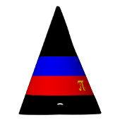 Chapeaux De Fètes Drapeau de fierté polyamoureuse (Droite)