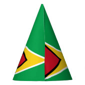 Chapeaux De Fètes Drapeau de Guyana (Dos)