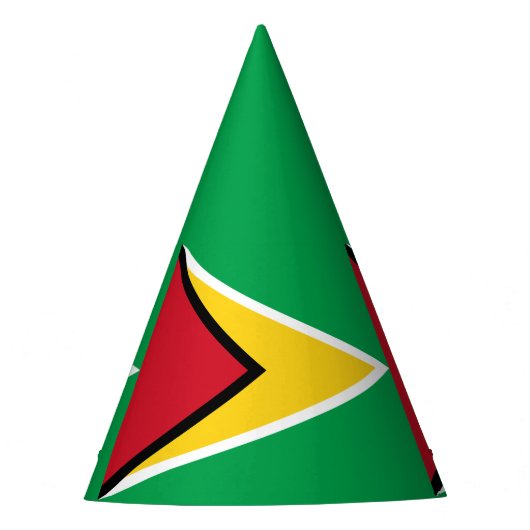 Chapeaux De Fètes Drapeau de Guyana (Devant)