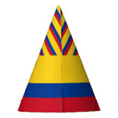Chapeaux De Fètes Drapeau de la Colombie (Dos)