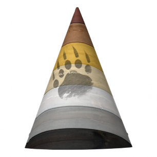 Chapeaux De Fètes drapeau de la fierté de l'ours de SlipperyJoe's te