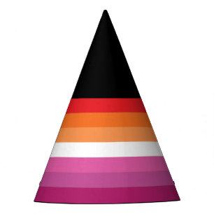 Chapeaux De Fètes Drapeau de la fierté lesbienne