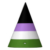 Chapeaux De Fètes Drapeau de la fierté queer (Gauche)