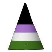 Chapeaux De Fètes Drapeau de la fierté queer (Droite)