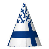 Chapeaux De Fètes Drapeau de la Finlande (Dos)