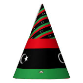 Chapeaux De Fètes Drapeau de la Libye (Gauche)