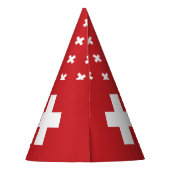 Chapeaux De Fètes Drapeau de la Suisse (Dos)