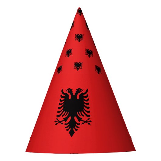 Chapeaux De Fètes Drapeau de l'Albanie (Devant)