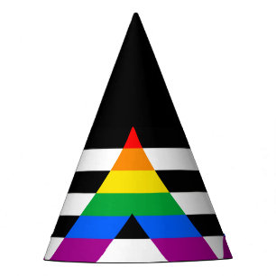 Chapeaux De Fètes Drapeau de l'allié LGBTQ+