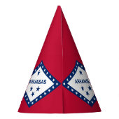 Chapeaux De Fètes Drapeau de l'Arkansas (Dos)