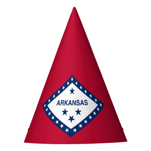 Chapeaux De Fètes Drapeau de l'Arkansas (Devant)