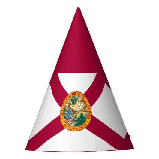 Chapeaux De Fètes Drapeau de l'État de Floride (Devant)