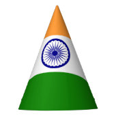 Chapeaux De Fètes Drapeau de l'Inde (Devant)