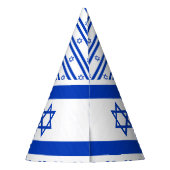 Chapeaux De Fètes Drapeau de l'Israël (Dos)