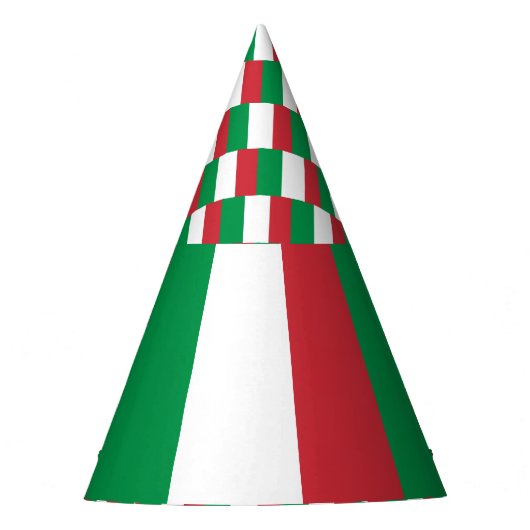 Chapeaux De Fètes Drapeau de l'Italie (Devant)