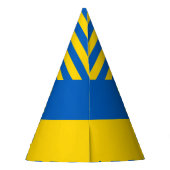 Chapeaux De Fètes Drapeau de l'Ukraine (Dos)
