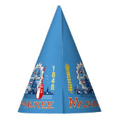 Chapeaux De Fètes Drapeau de Milwaukee, Wisconsin (Dos)
