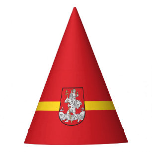 Chapeaux De Fètes Drapeau de Vilnius, Lituanie Casquette du Parti