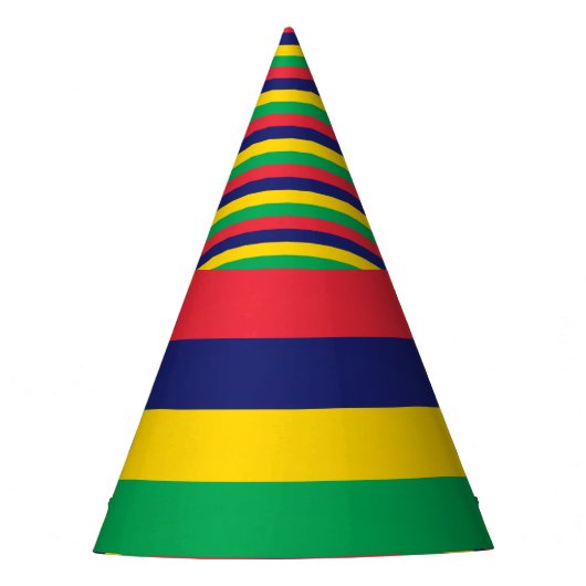 Chapeaux De Fètes Drapeau des Îles Maurice (Devant)