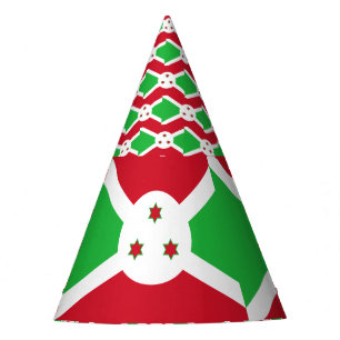 Chapeaux De Fètes Drapeau du Burundi