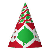 Chapeaux De Fètes Drapeau du Burundi (Gauche)