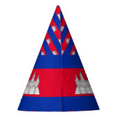 Chapeaux De Fètes Drapeau du Cambodge (Dos)
