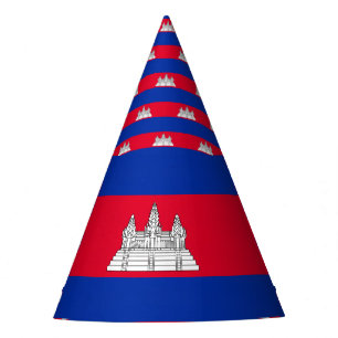 Chapeaux De Fètes Drapeau du Cambodge