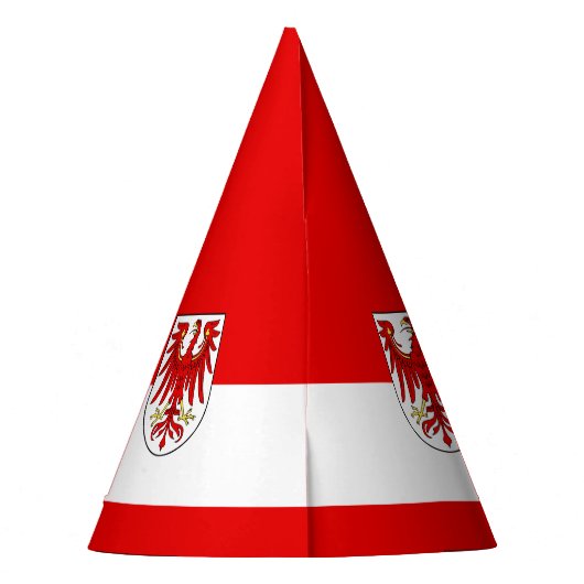 Chapeaux De Fètes Drapeau du Casquette du parti Brandenburg (Dos)