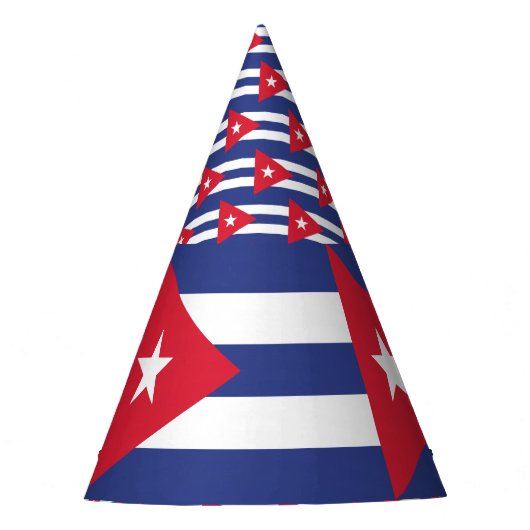 Chapeaux De Fètes Drapeau du Cuba (Devant)