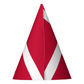 Chapeaux De Fètes Drapeau du Danemark (Dos)