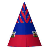 Chapeaux De Fètes Drapeau du Haïti (Dos)