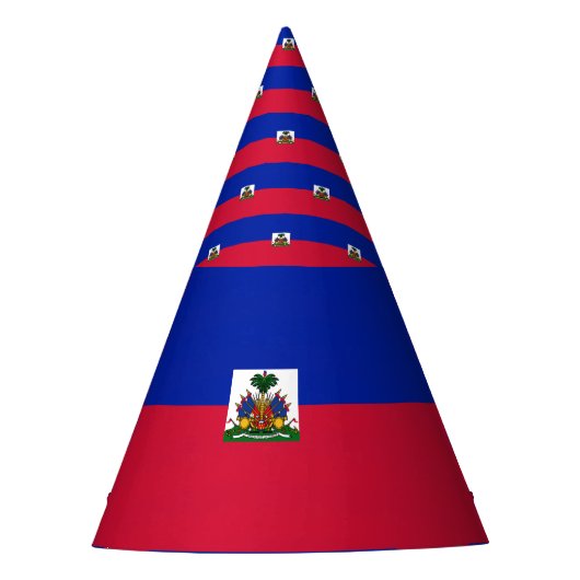 Chapeaux De Fètes Drapeau du Haïti (Devant)