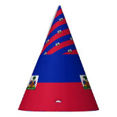 Chapeaux De Fètes Drapeau du Haïti (Gauche)
