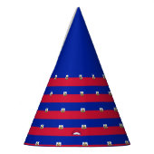 Chapeaux De Fètes Drapeau Haïti (Gauche)