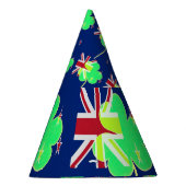 Chapeaux De Fètes Drapeau irlandais Nouvelle-Zélande Shamrock Clover (Droite)