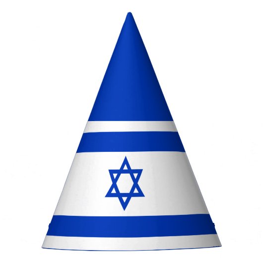 Chapeaux De Fètes Drapeau Israël (Devant)